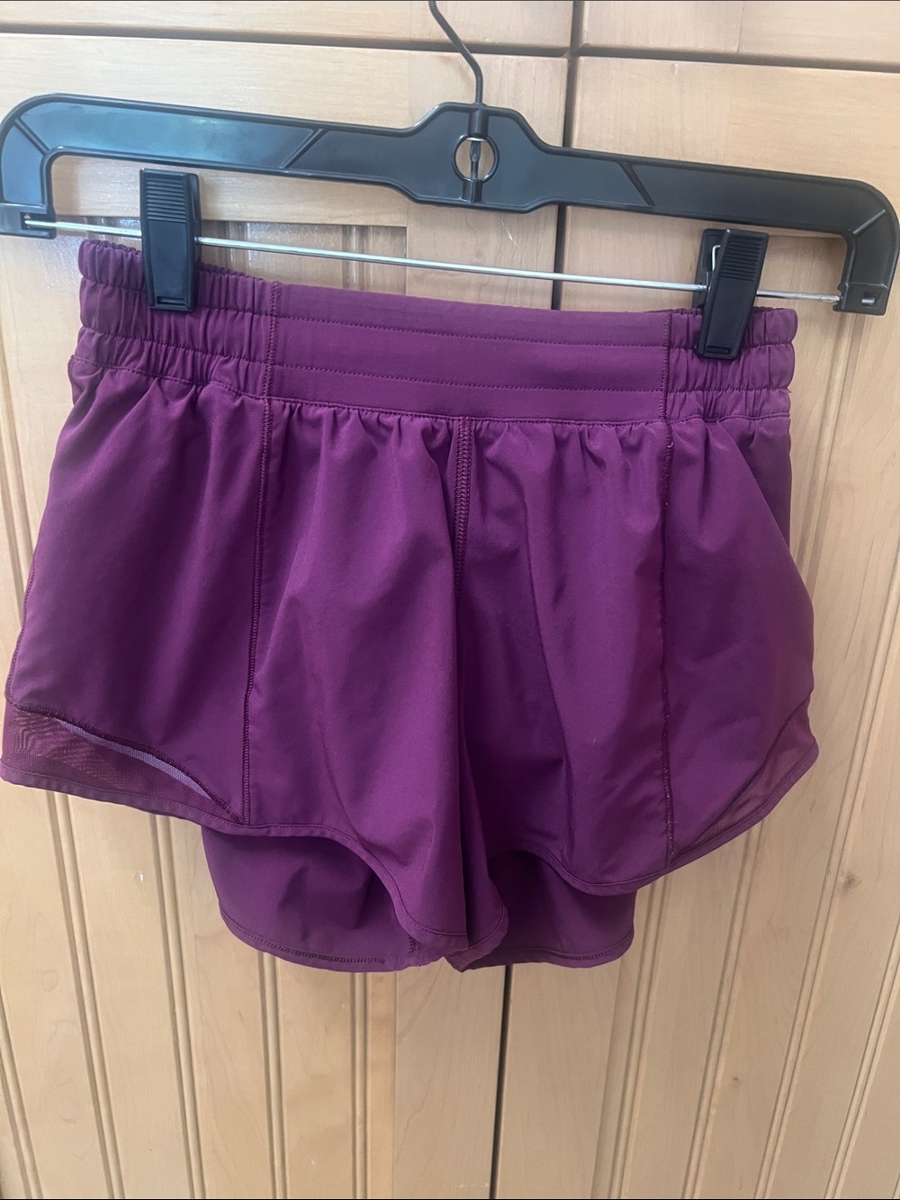 lululemon athletica Deep Plum Athletic Shorts
